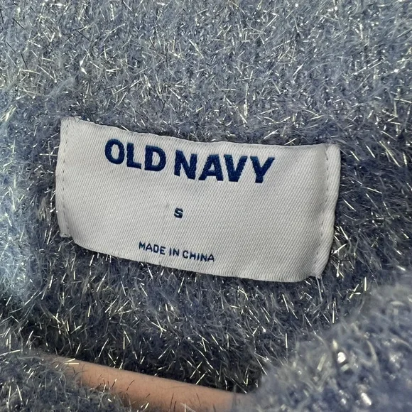 |•OLD NAVY•| Grey Sparkle Sweater Size Small - Picture 3 of 4